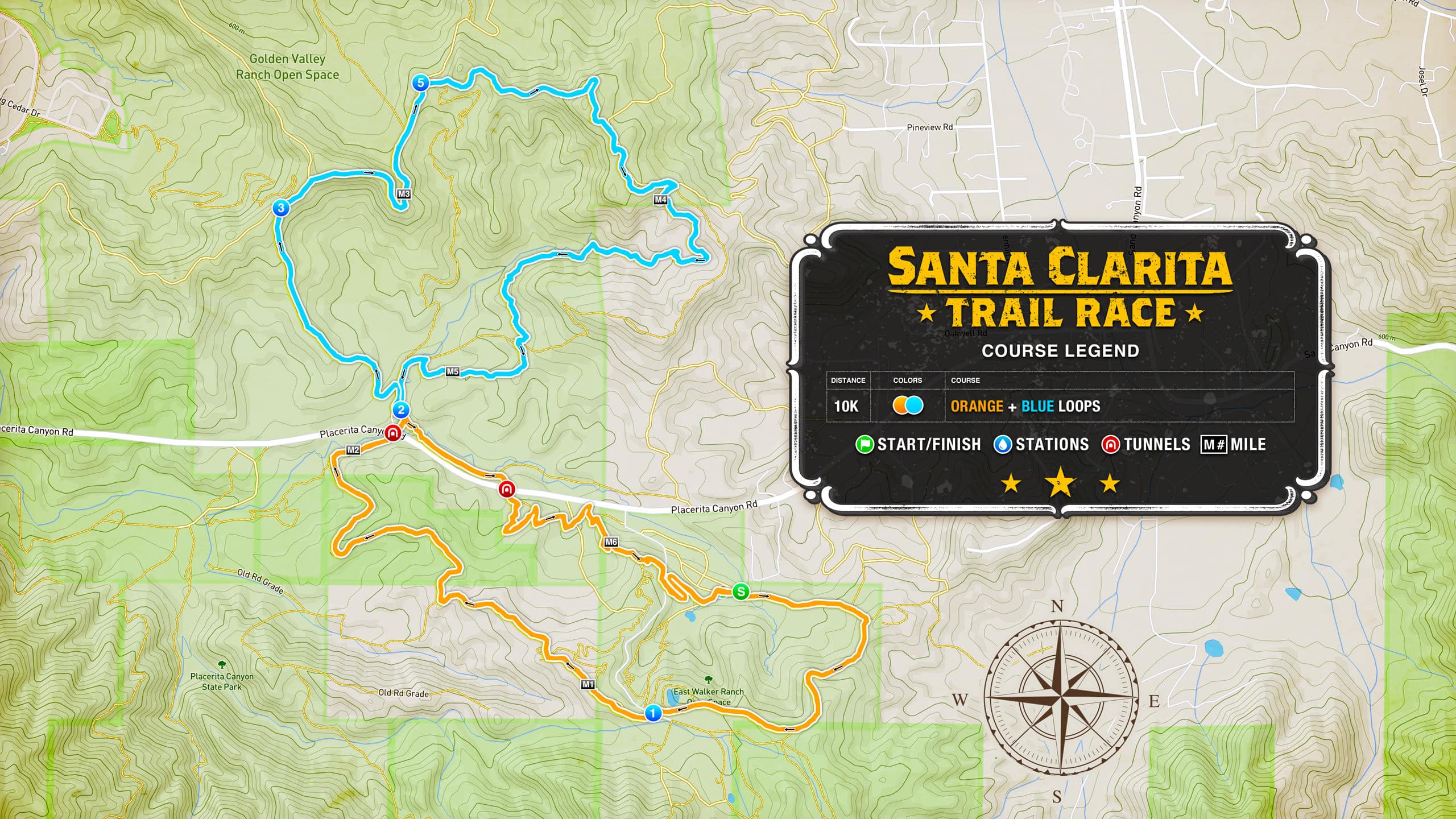 10K Course Map