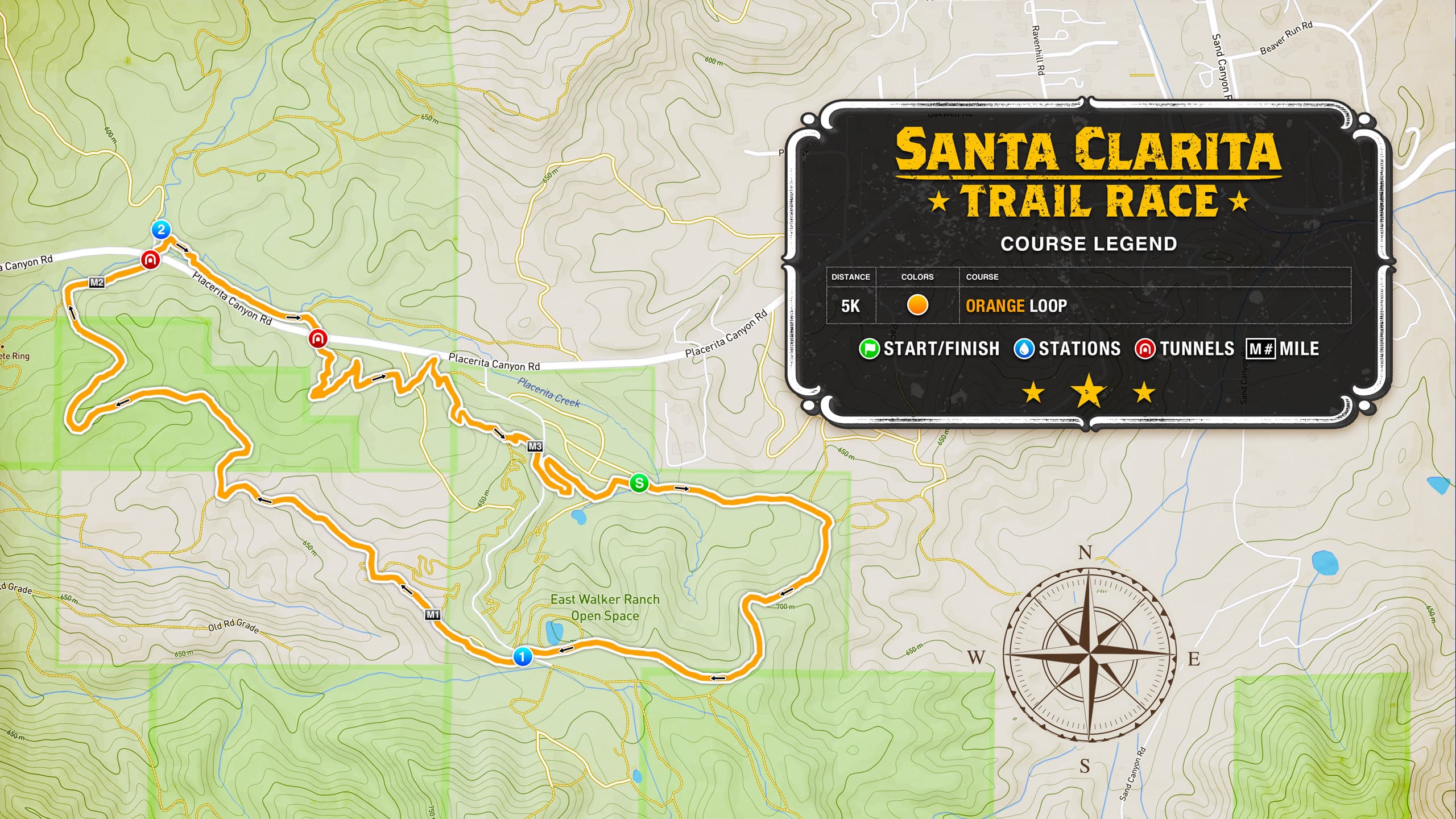 5K Course Map
