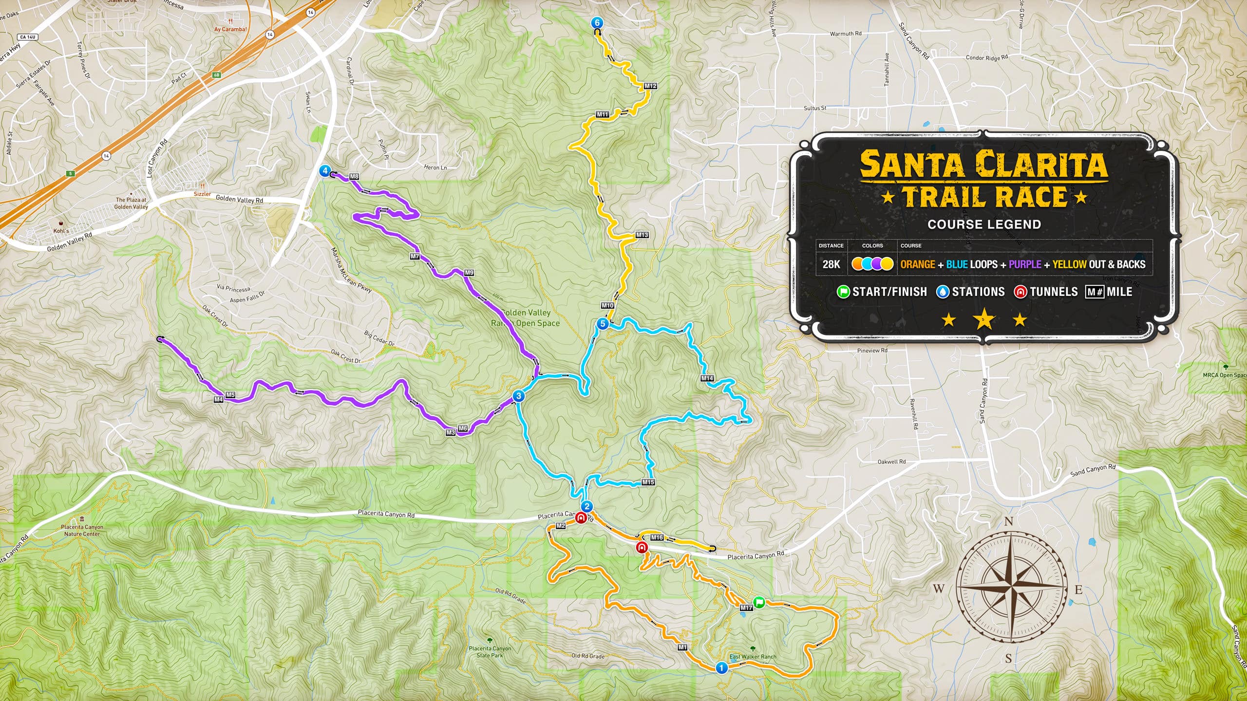 28K Course Map